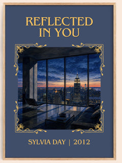 Reflected in You Classic Book Art Print by Sylvia Day – book poster