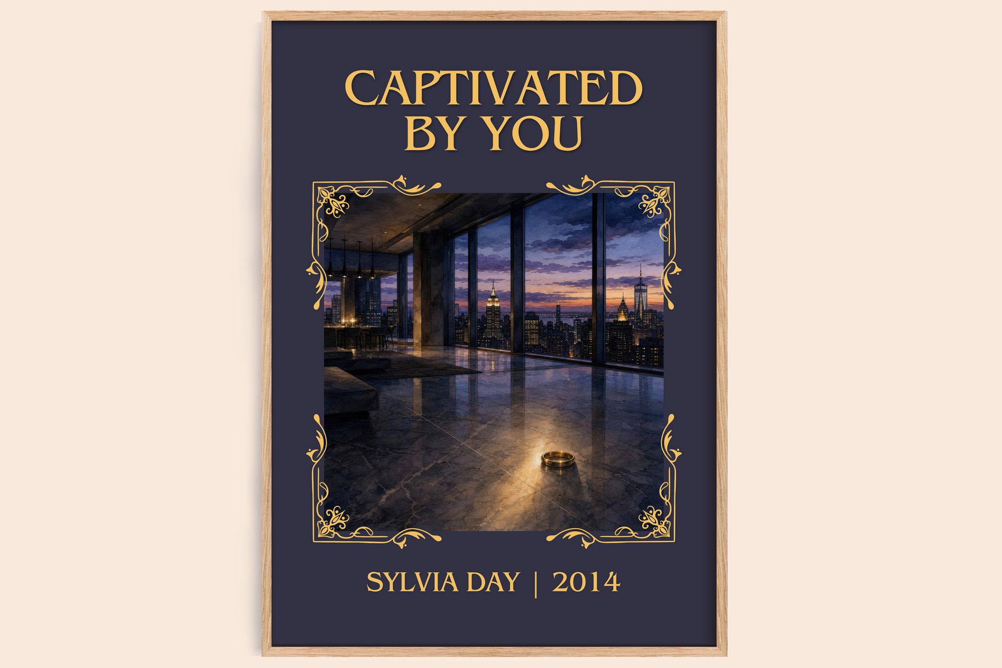 Captivated by You Classic Book Art Print by Sylvia Day