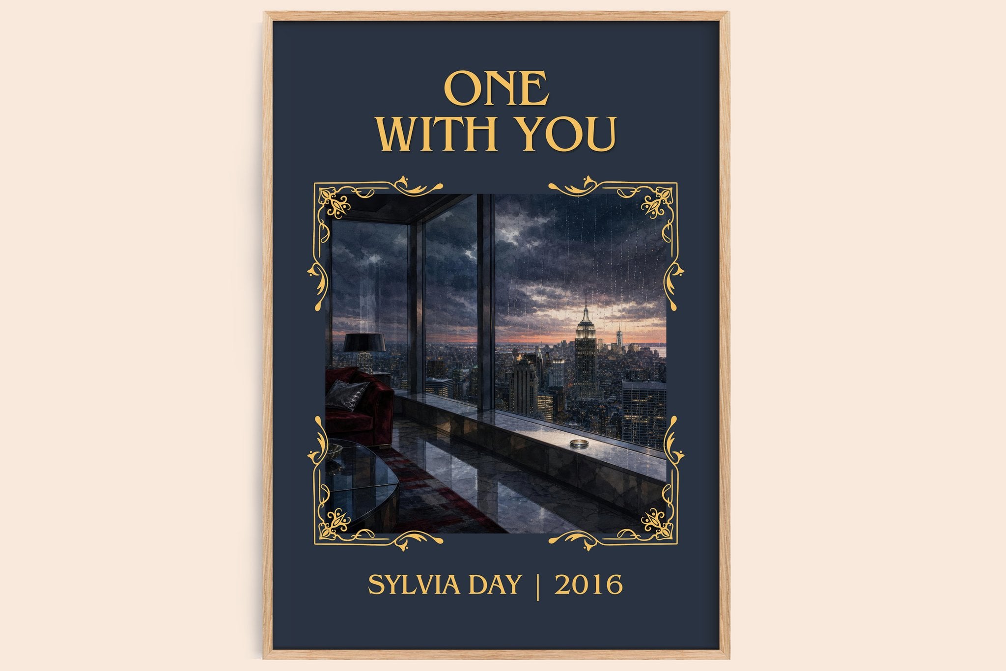 One with You Classic Book Art Print by Sylvia Day