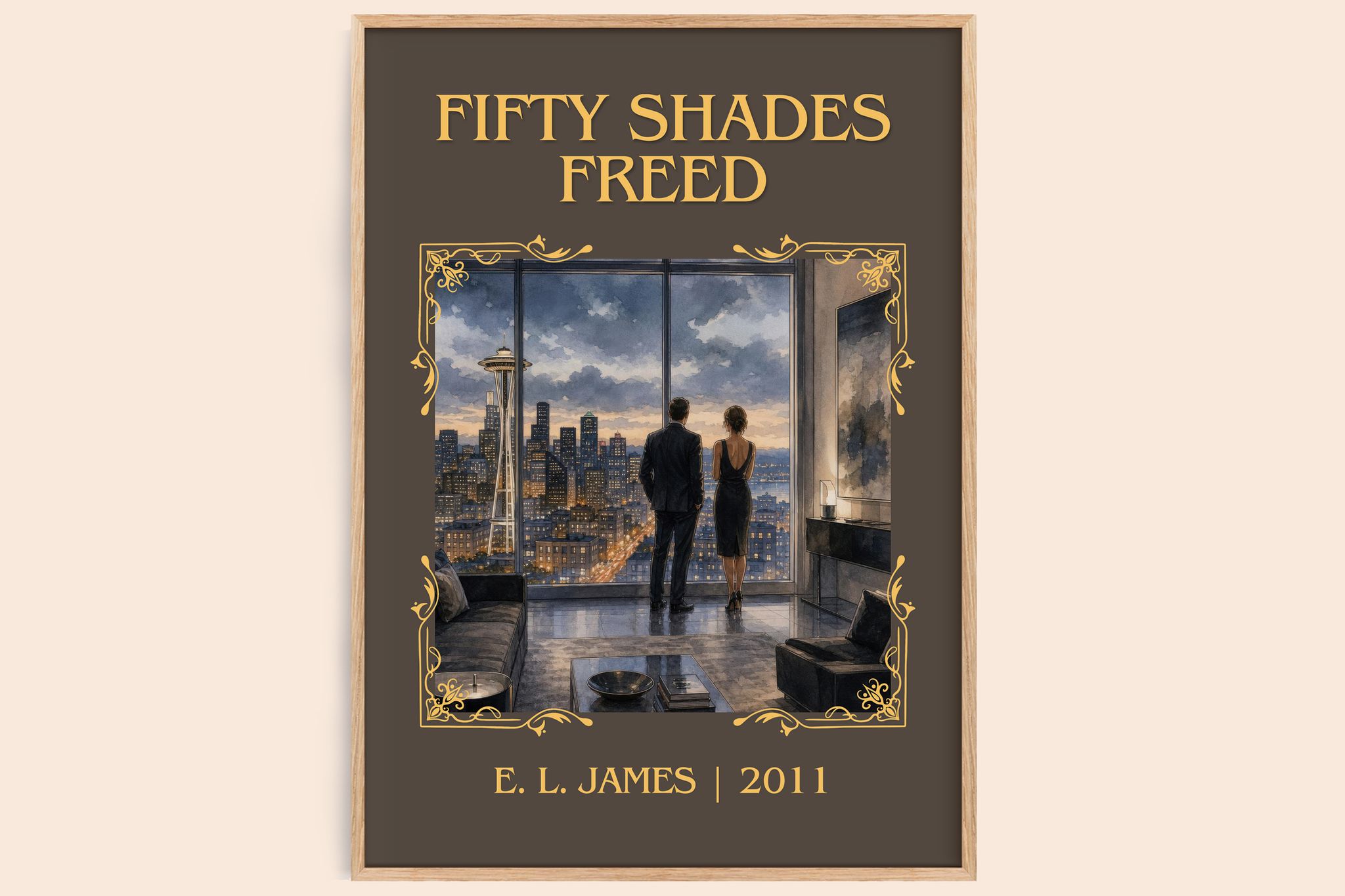 Fifty Shades Freed Classic Book Art Print by E. L. James