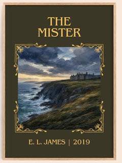 The Mister Classic Book Art Print by E. L. James – book poster