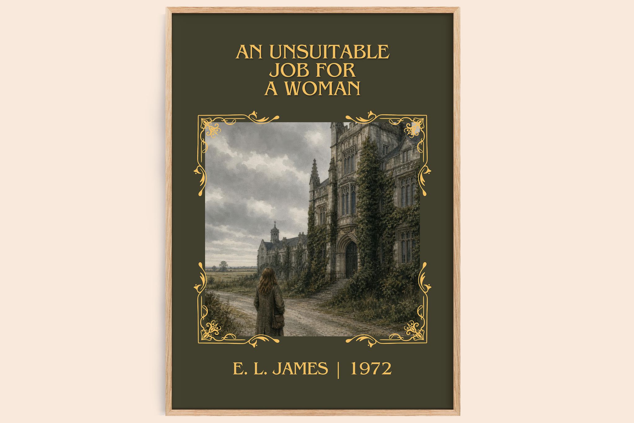 An Unsuitable Job for a Woman Classic Book Art Print by E. L. James