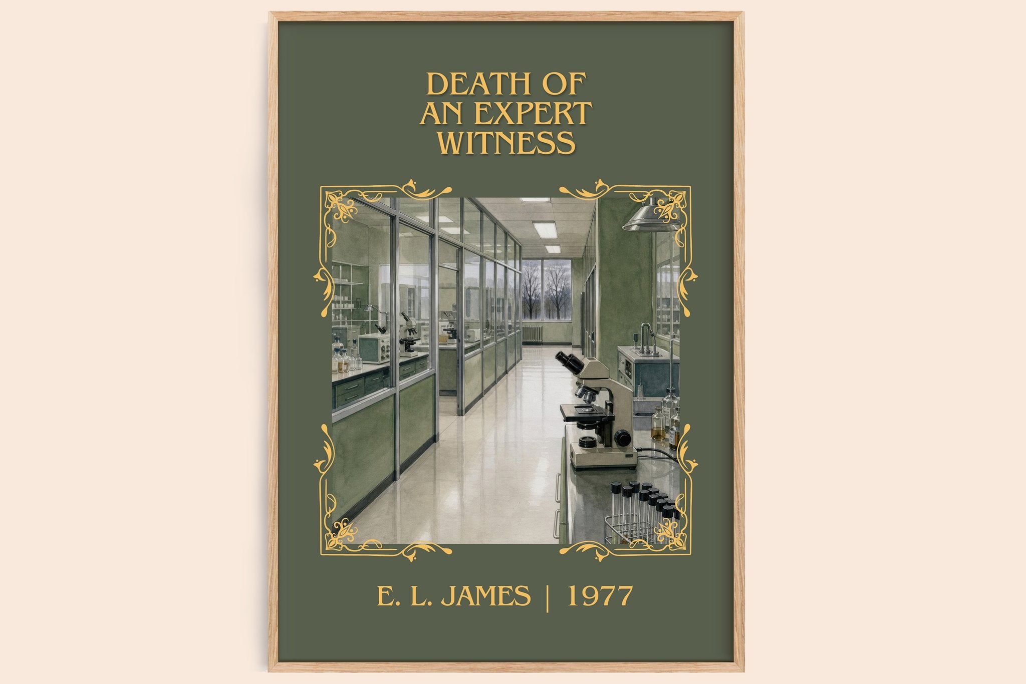 Death of an Expert Witness Classic Book Art Print by E. L. James
