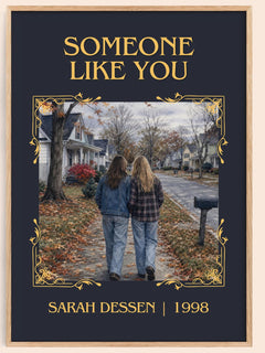 Someone Like You Classic Book Art Print by Sarah Dessen – book poster