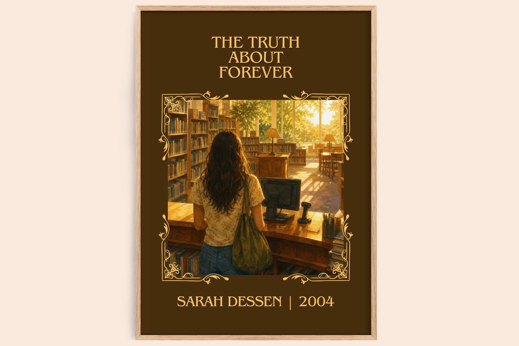 The Truth About Forever Classic Book Art Print by Sarah Dessen