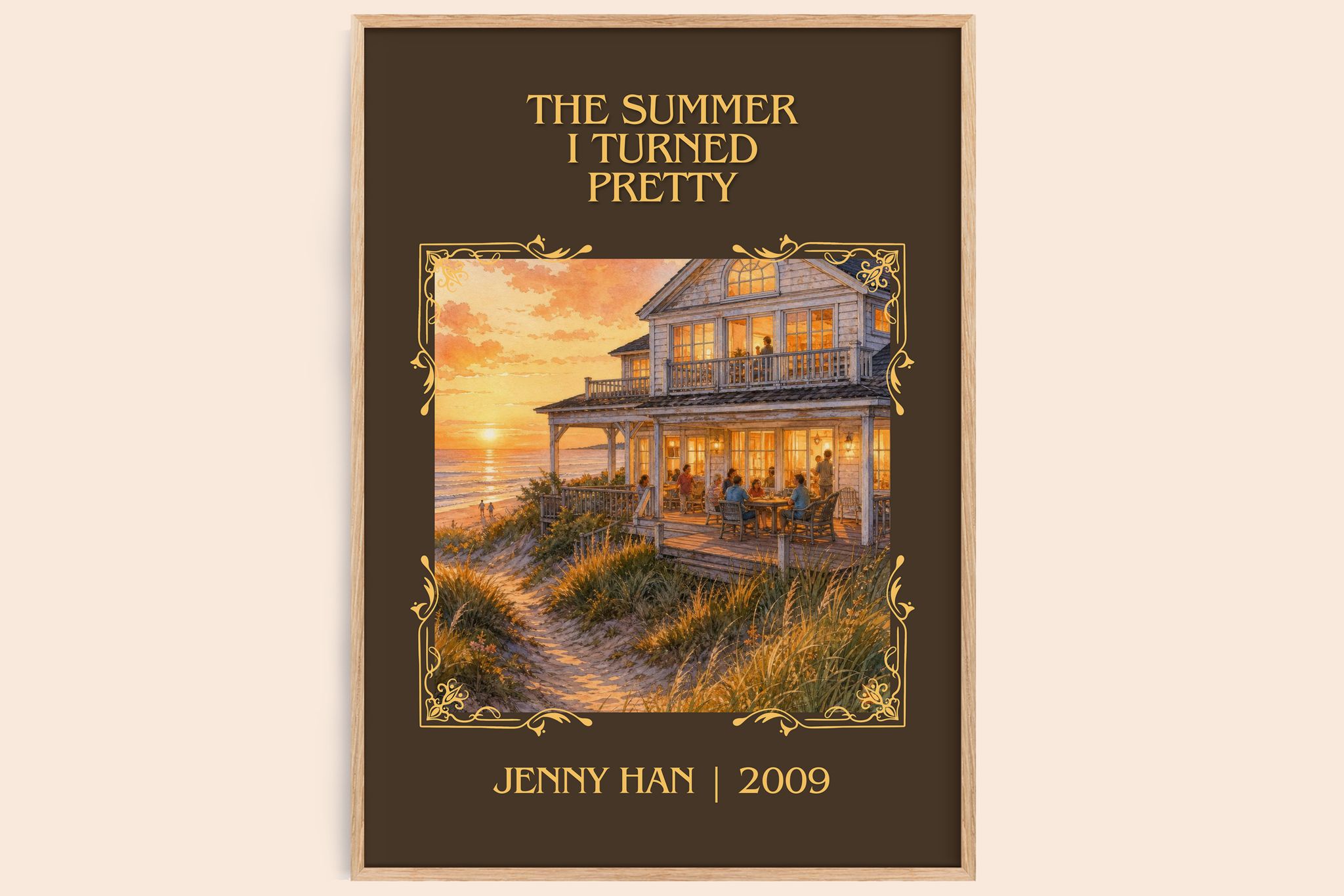 The Summer I Turned Pretty Classic Book Art Print by Jenny Han