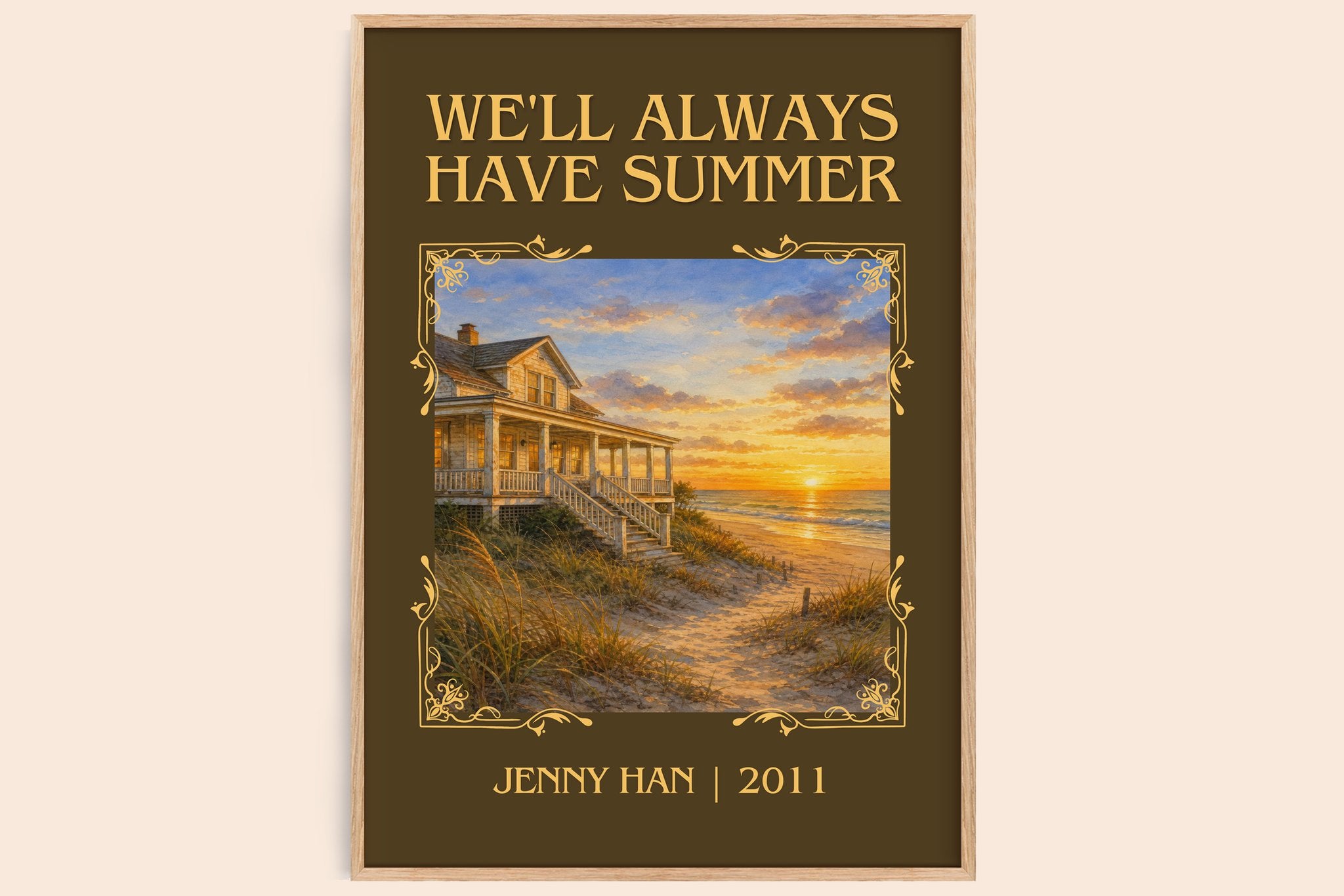 We'll Always Have Summer Classic Book Art Print by Jenny Han