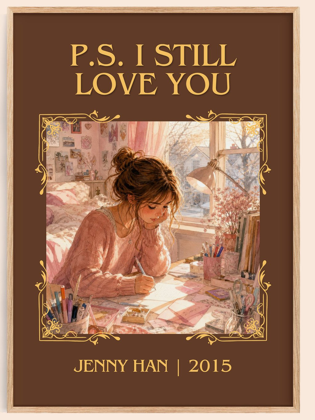 P.S. I Still Love You Classic Book Art Print by Jenny Han – book poster