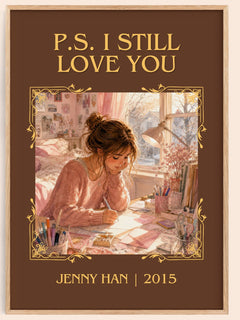 P.S. I Still Love You Classic Book Art Print by Jenny Han – book poster