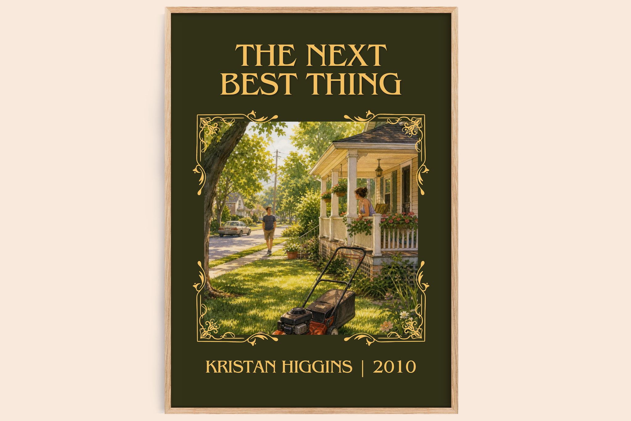 The Next Best Thing Classic Book Art Print by Kristan Higgins