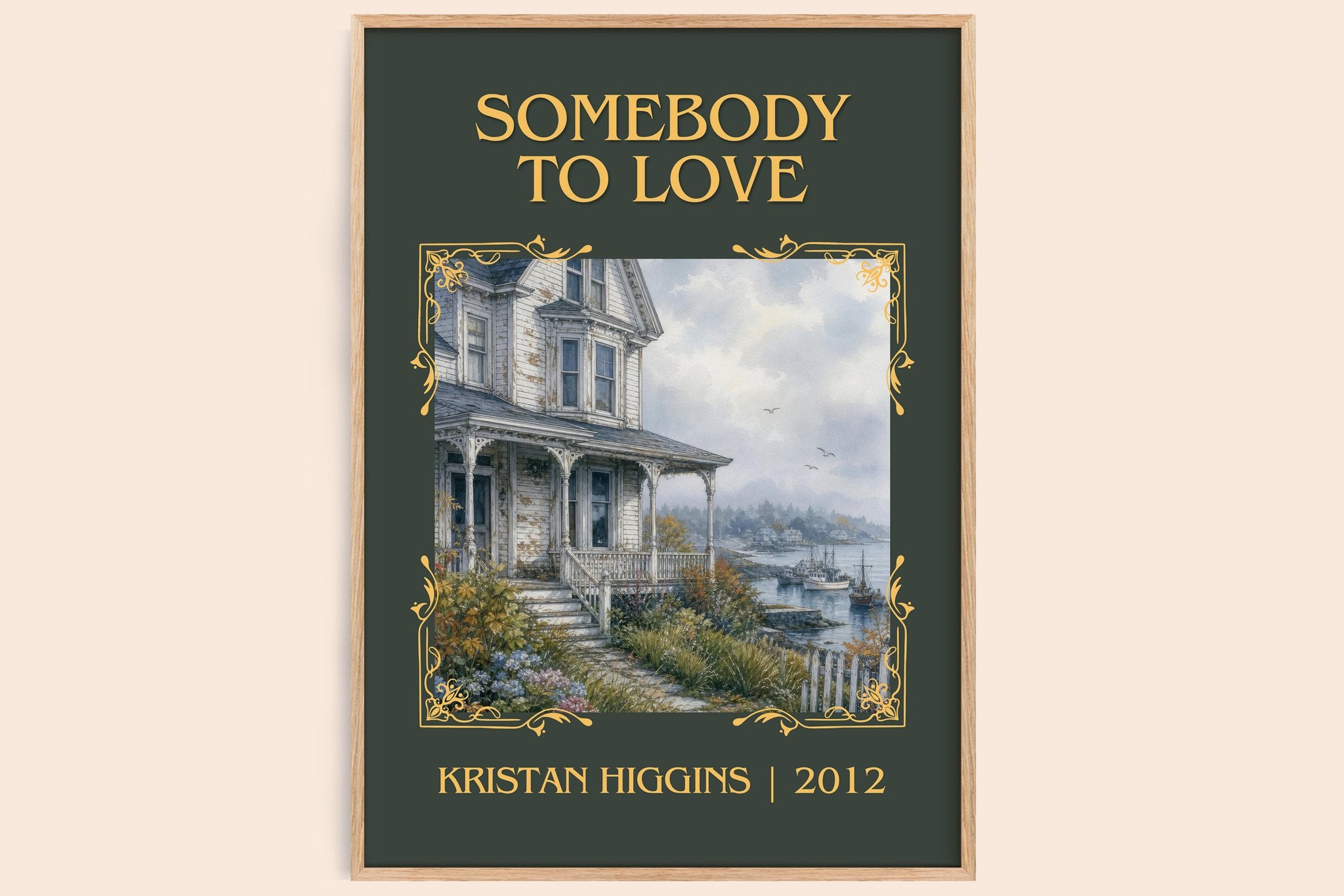Somebody to Love Classic Book Art Print by Kristan Higgins
