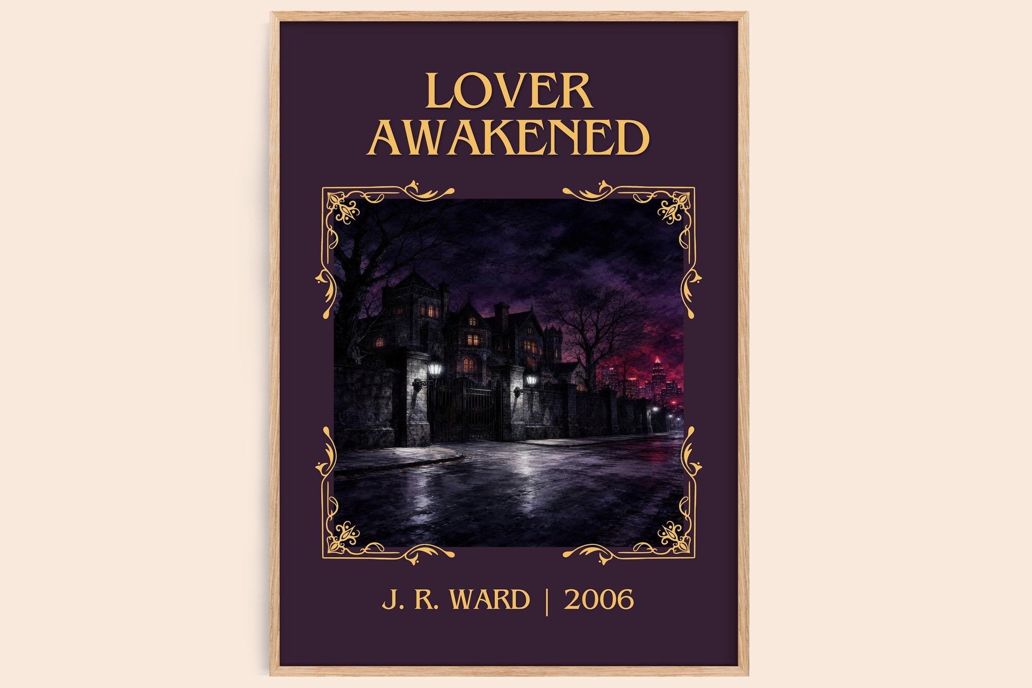 Lover Awakened Classic Book Art Print by J. R. Ward