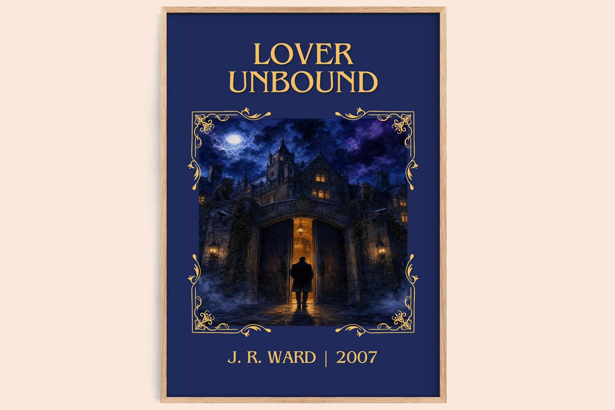 Lover Unbound Classic Book Art Print by J. R. Ward