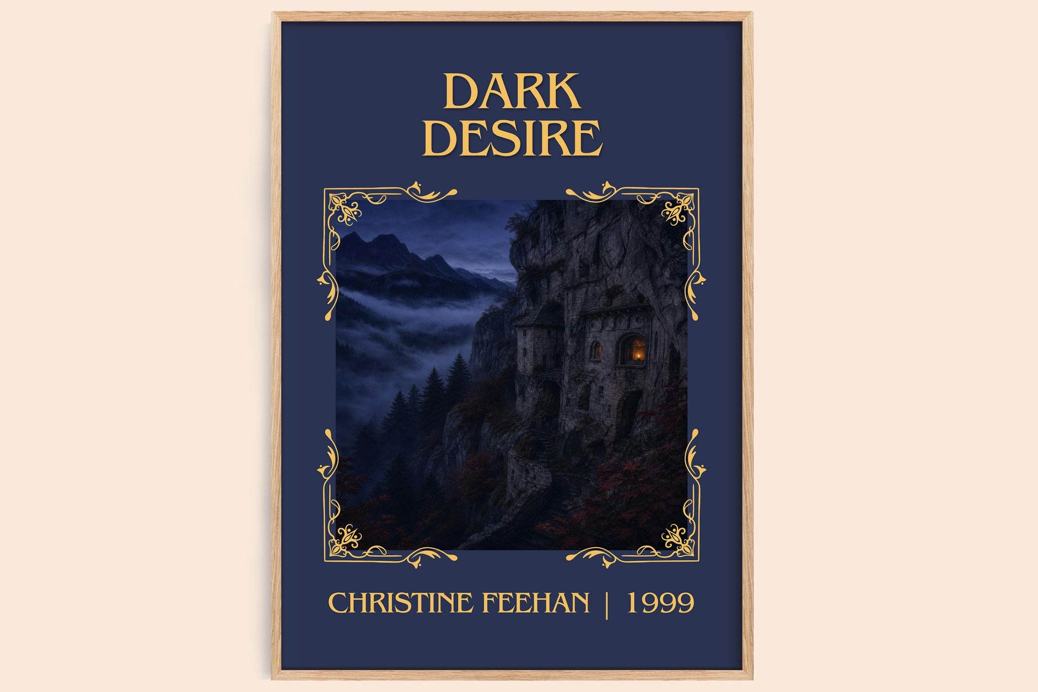Dark Desire Classic Book Art Print by Christine Feehan