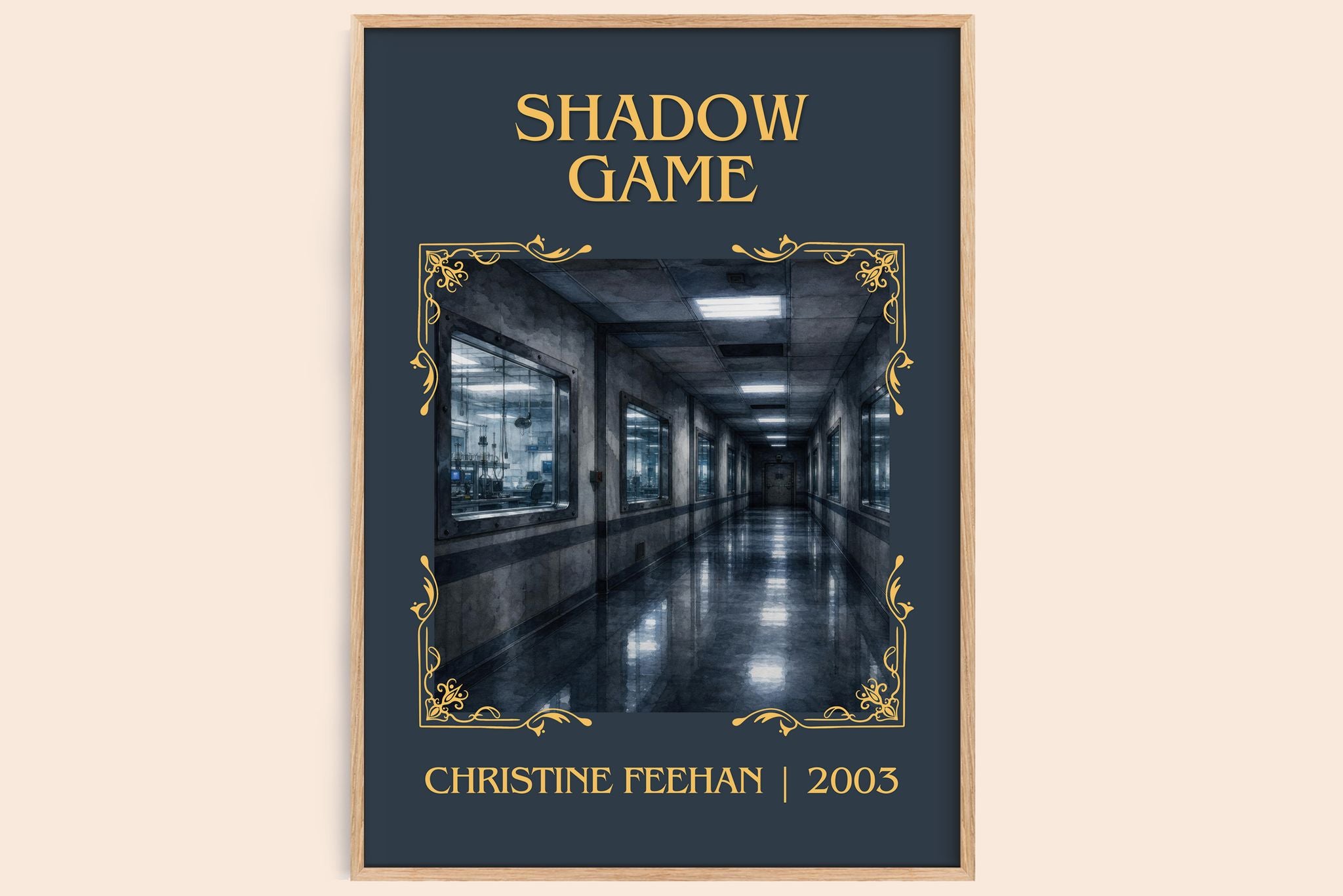Shadow Game Classic Book Art Print by Christine Feehan