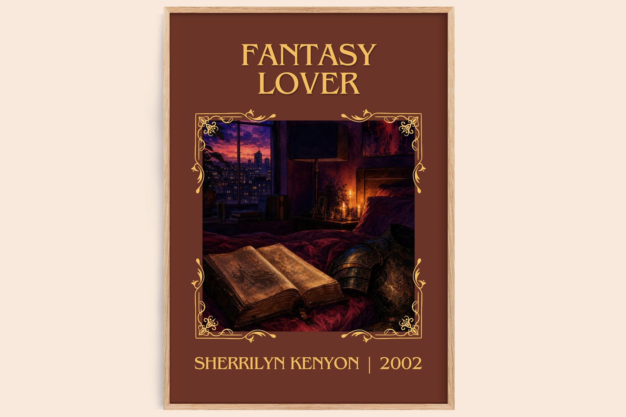 Fantasy Lover Classic Book Art Print by Sherrilyn Kenyon