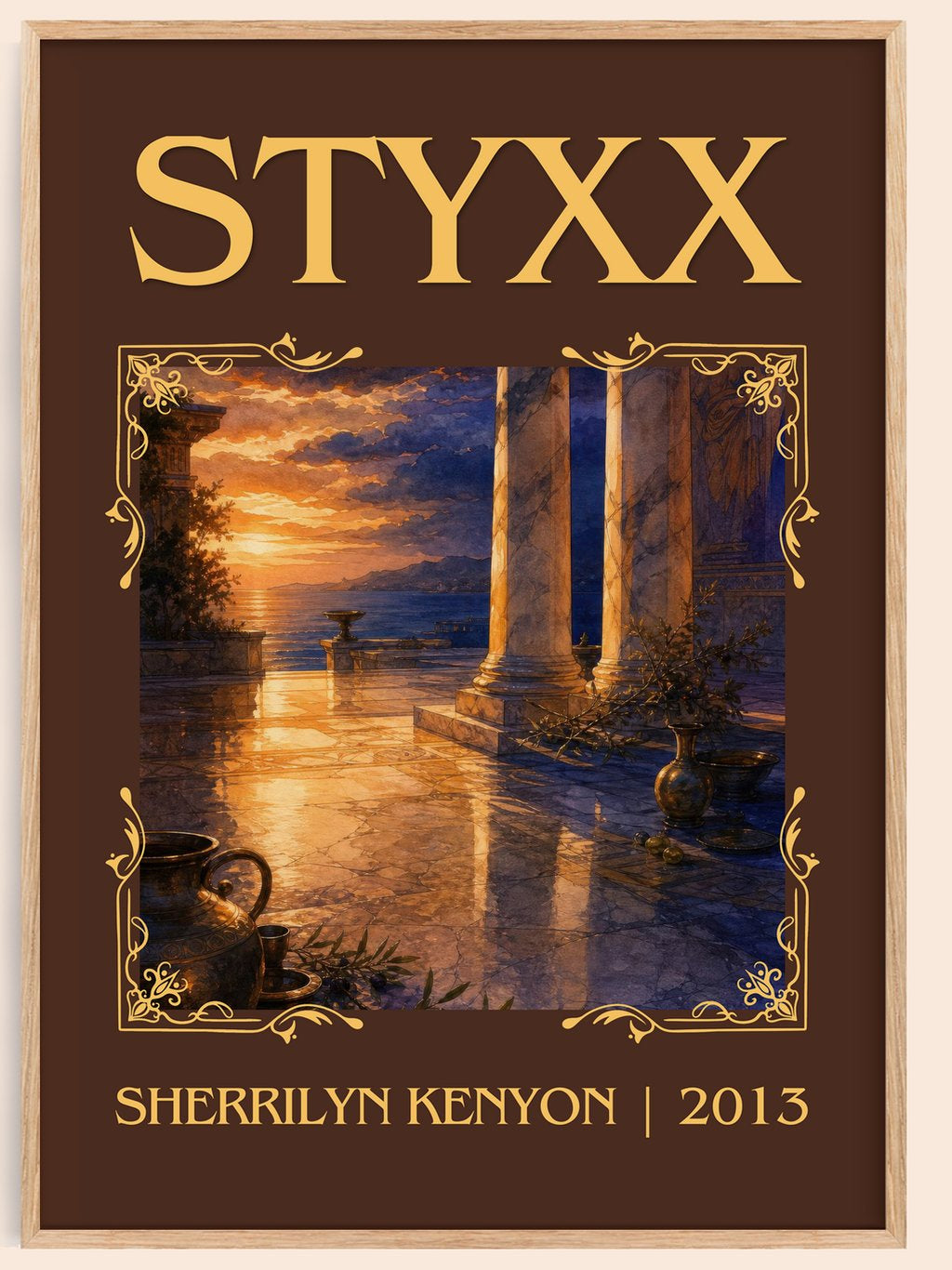 Styxx Classic Book Art Print by Sherrilyn Kenyon – book poster