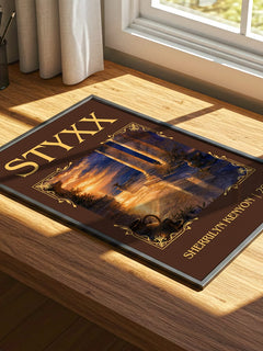Styxx Classic Book Art Print by Sherrilyn Kenyon – print on a sunlit desk