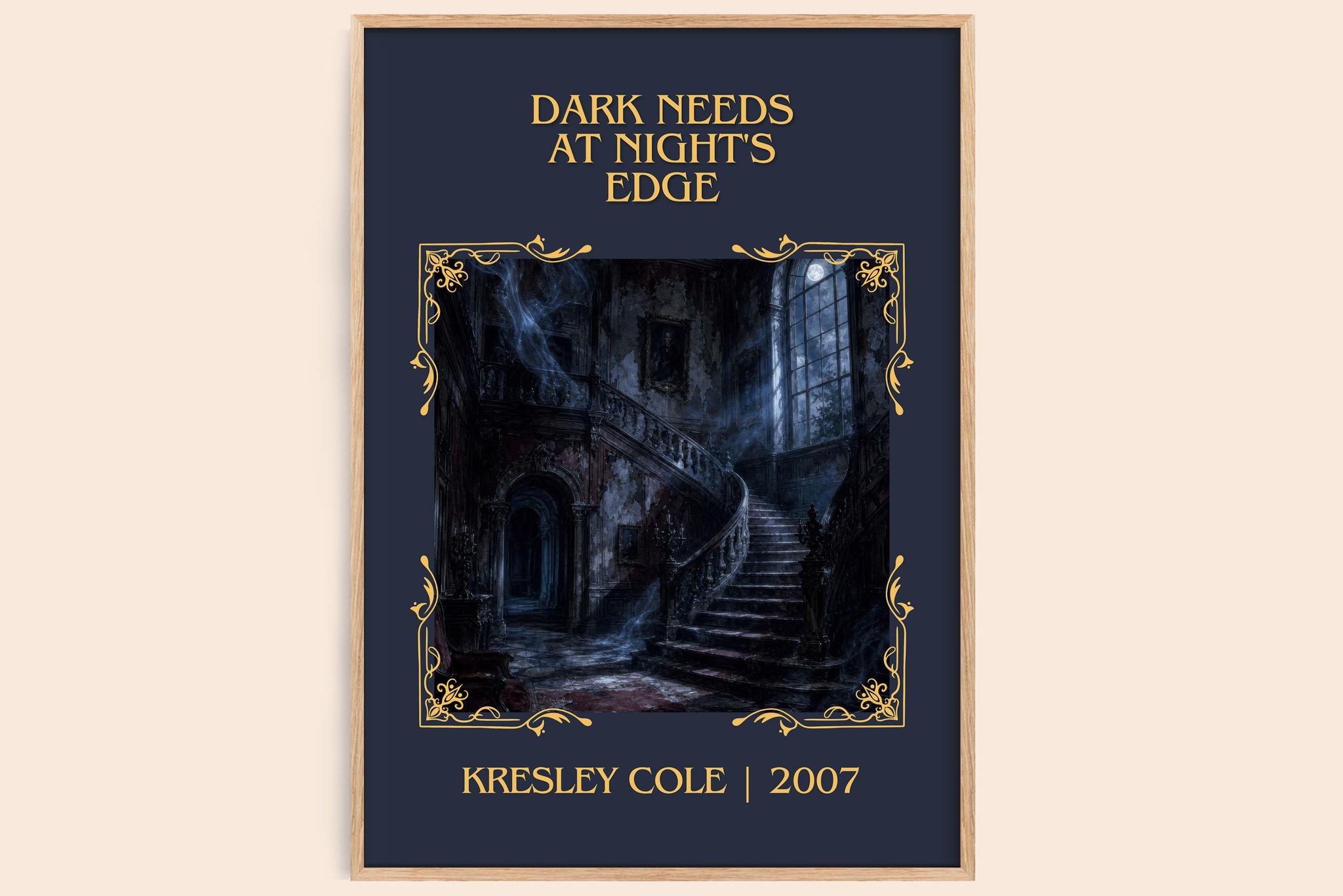 Dark Needs at Night's Edge Classic Book Art Print by Kresley Cole