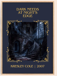 Dark Needs at Night's Edge Classic Book Art Print by Kresley Cole – book poster