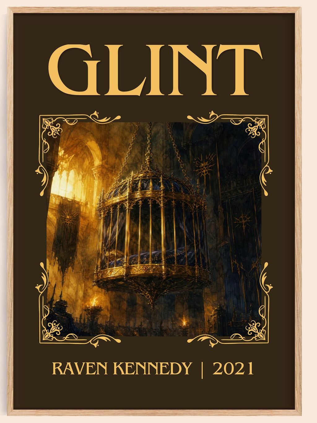 Glint Classic Book Art Print by Raven Kennedy – book poster