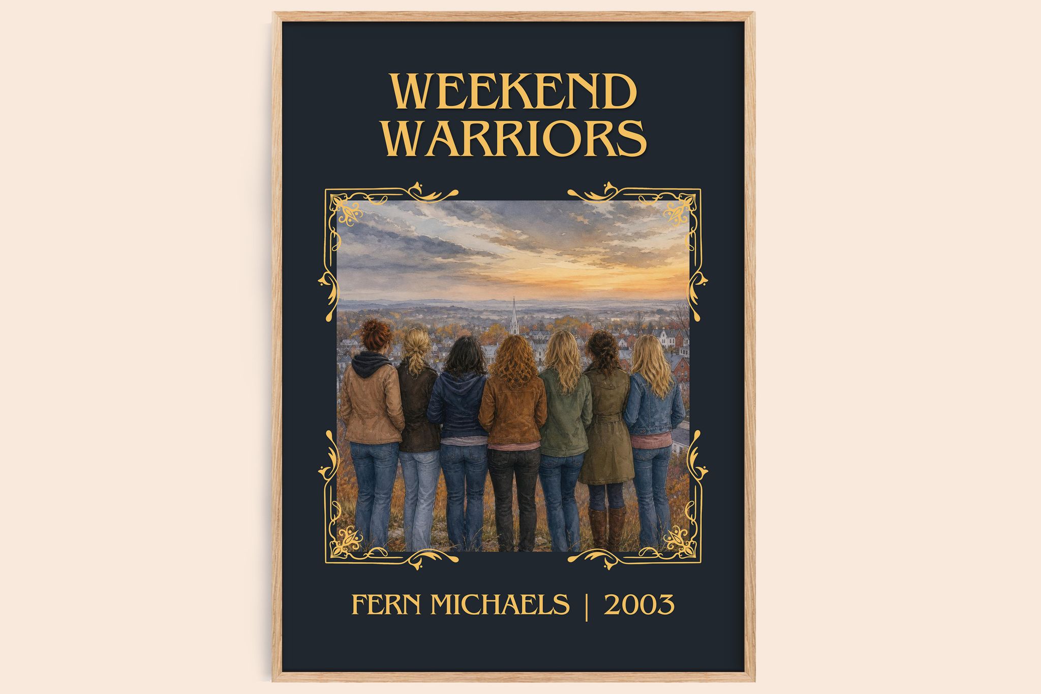 Weekend Warriors Classic Book Art Print by Fern Michaels
