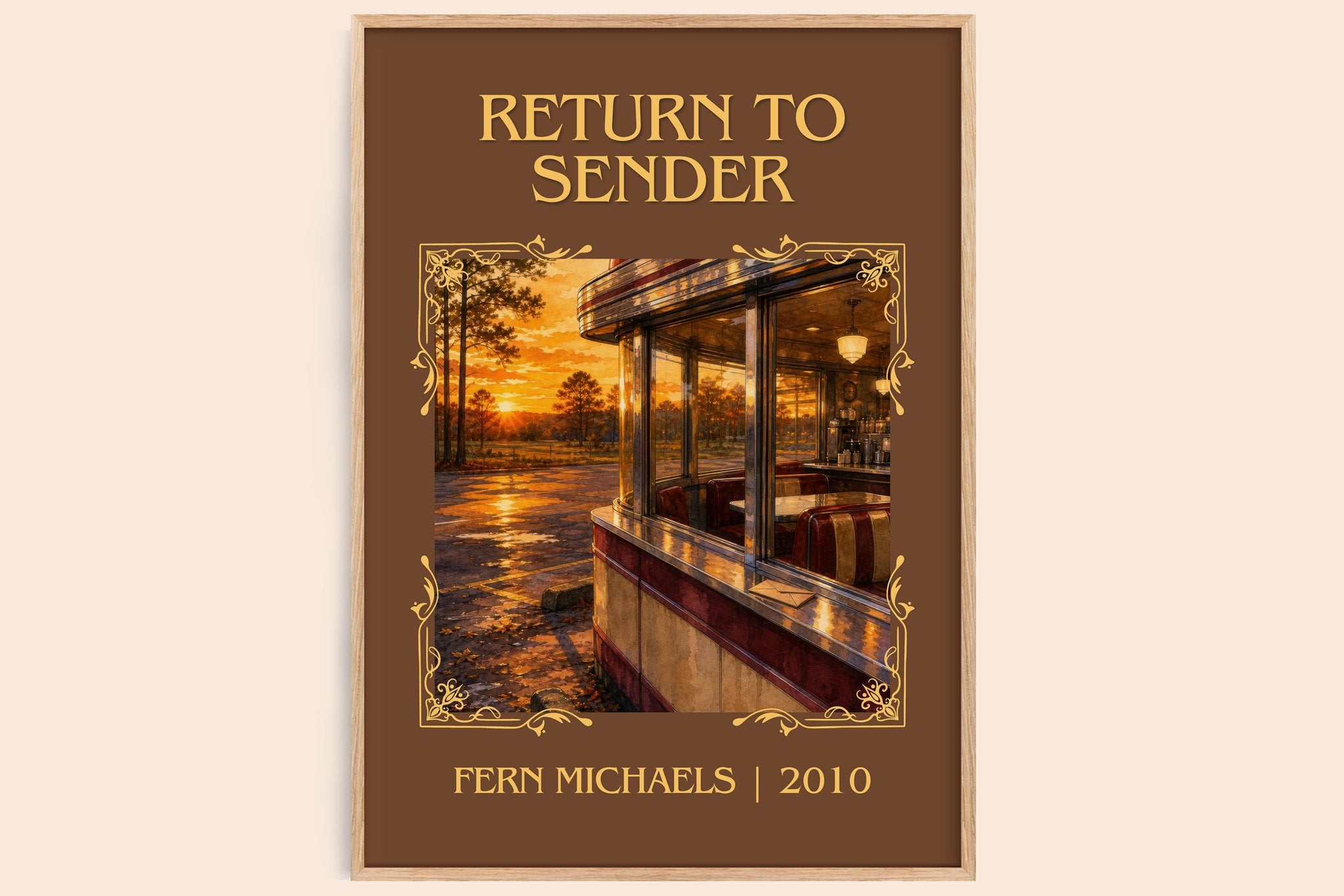 Return to Sender Classic Book Art Print by Fern Michaels