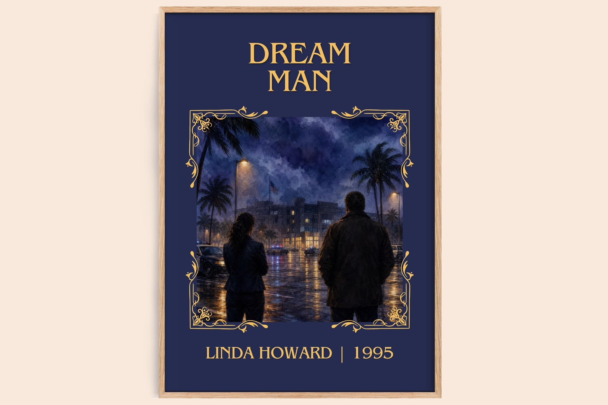 Dream Man Classic Book Art Print by Linda Howard