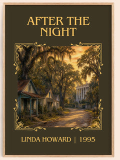 After the Night Classic Book Art Print by Linda Howard – book poster