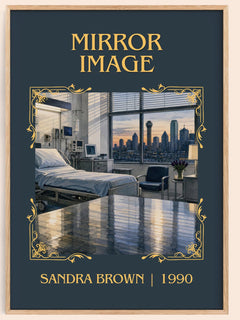 Mirror Image Classic Book Art Print by Sandra Brown – book poster