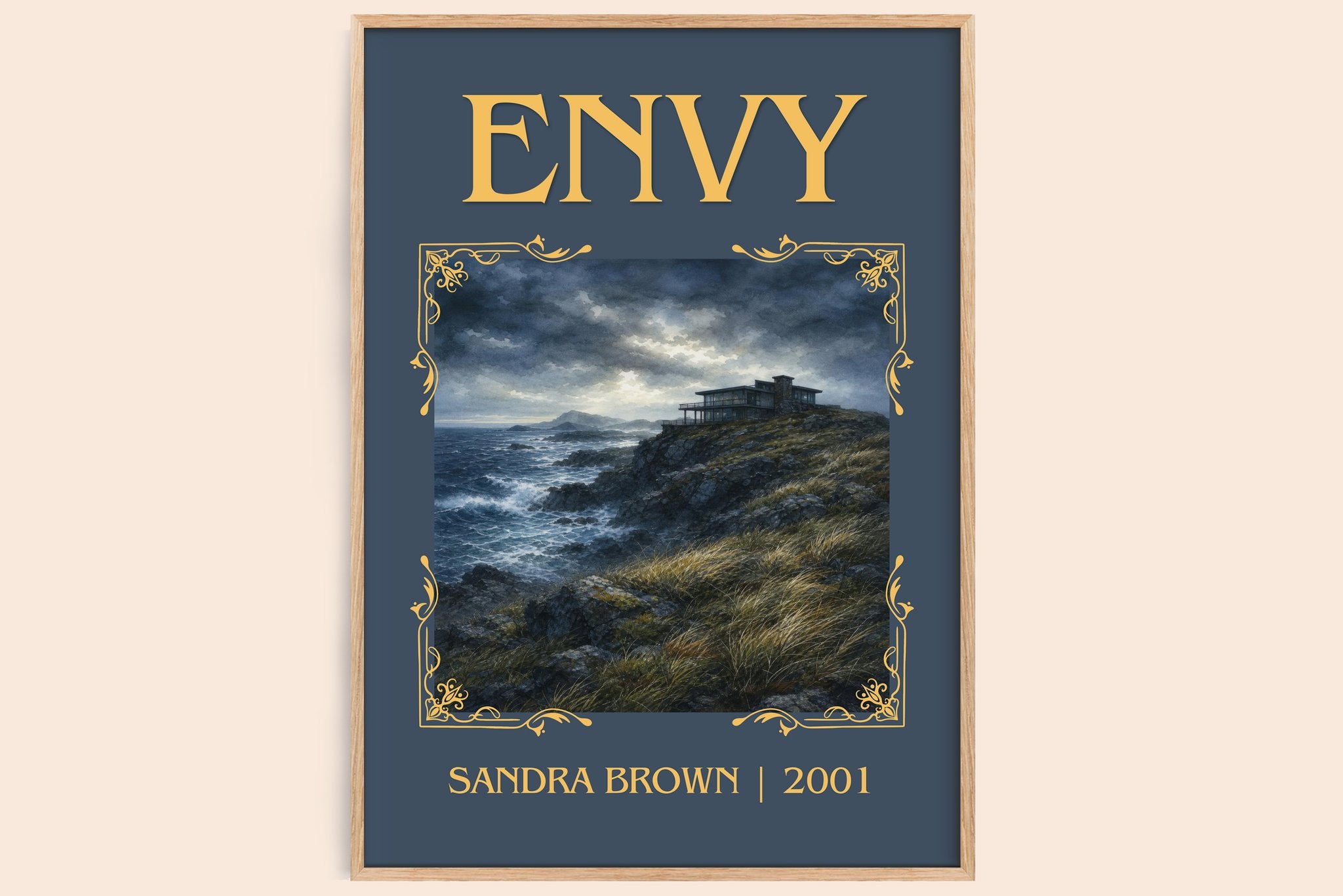 Envy Classic Book Art Print by Sandra Brown