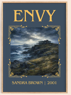 Envy Classic Book Art Print by Sandra Brown – book poster