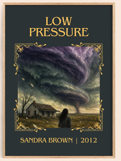 Low Pressure Classic Book Art Print by Sandra Brown – book poster