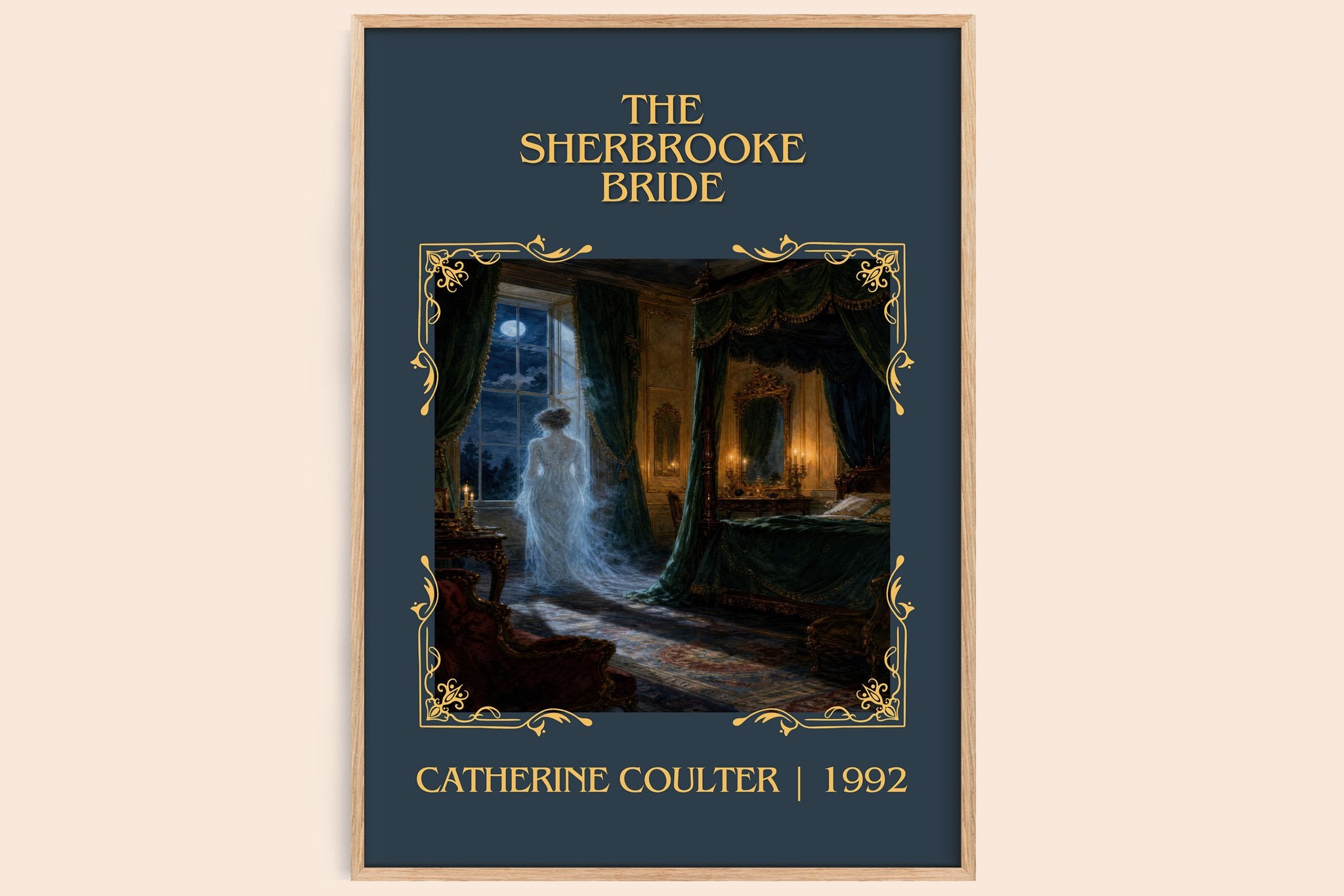 The Sherbrooke Bride Classic Book Art Print by Catherine Coulter