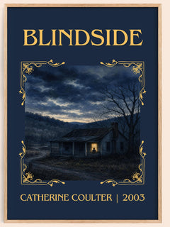 Blindside Classic Book Art Print by Catherine Coulter – book poster