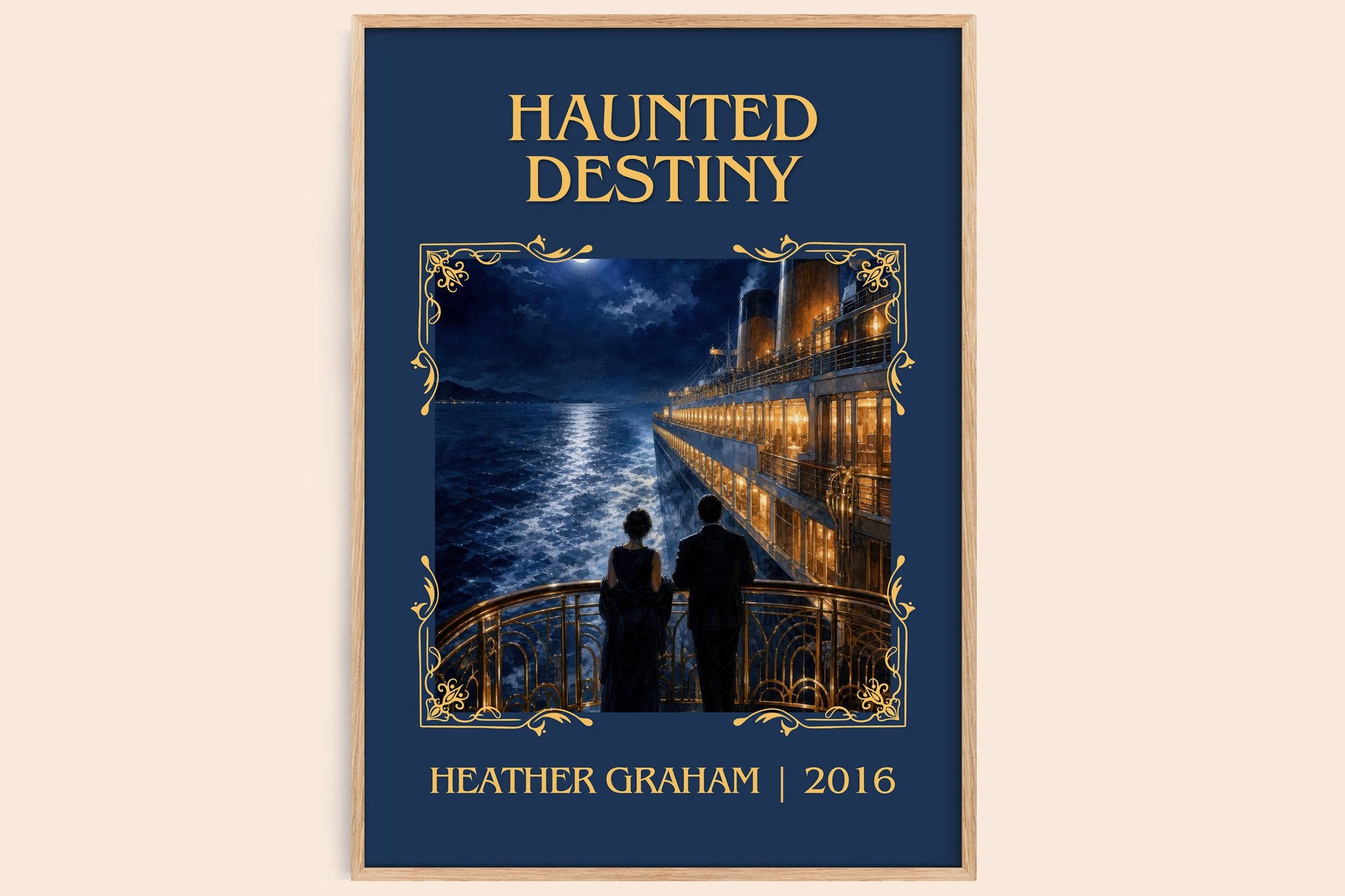 Haunted Destiny Classic Book Art Print by Heather Graham