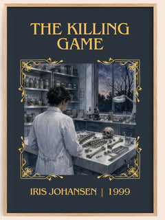 The Killing Game Classic Book Art Print by Iris Johansen – book poster