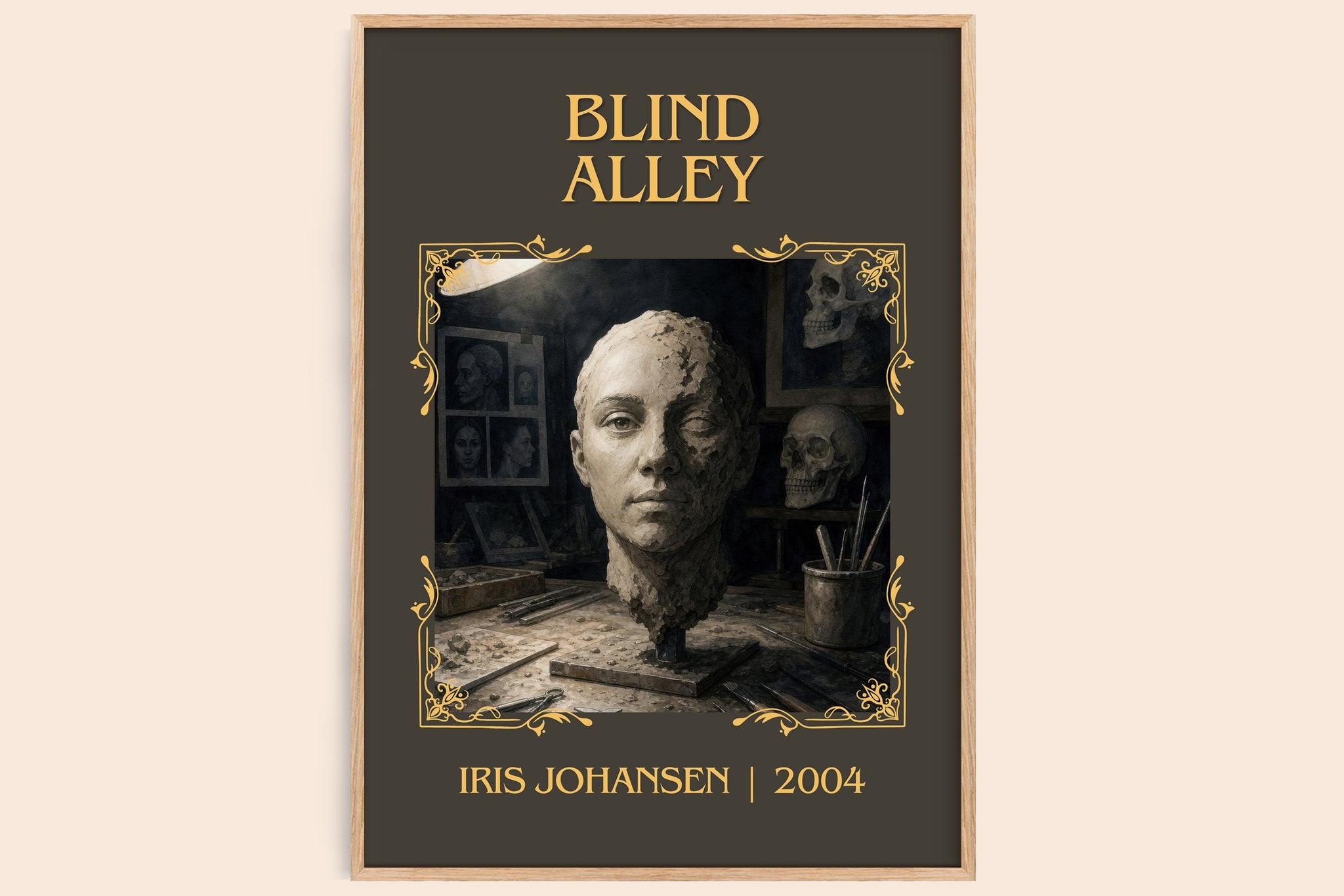 Blind Alley Classic Book Art Print by Iris Johansen