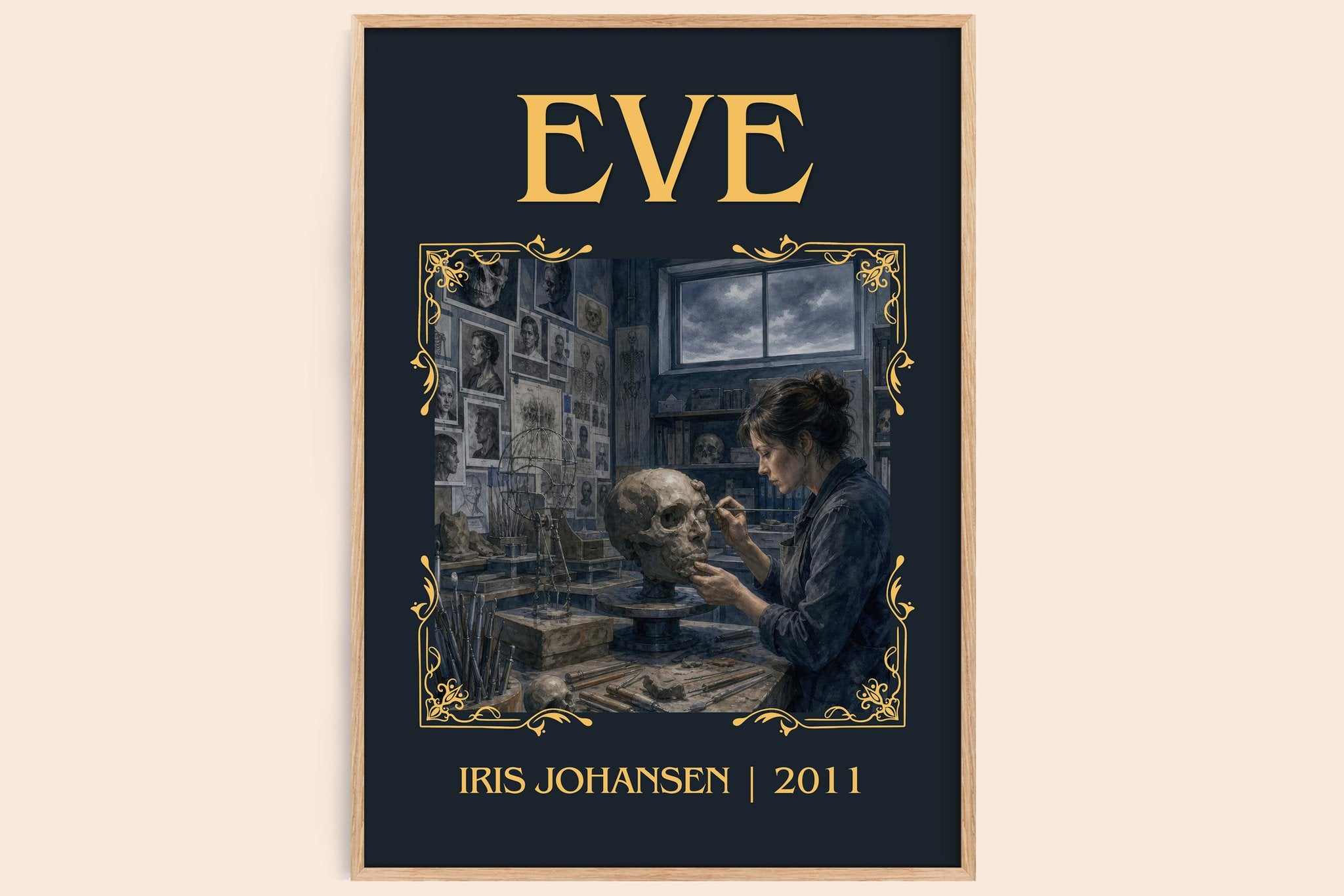 Eve Classic Book Art Print by Iris Johansen