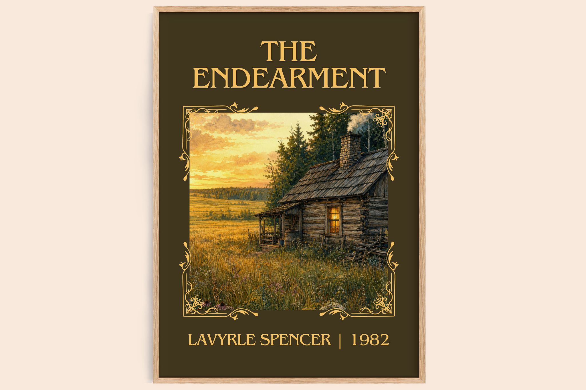 The Endearment Classic Book Art Print by LaVyrle Spencer