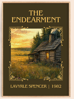 The Endearment Classic Book Art Print by LaVyrle Spencer – book poster