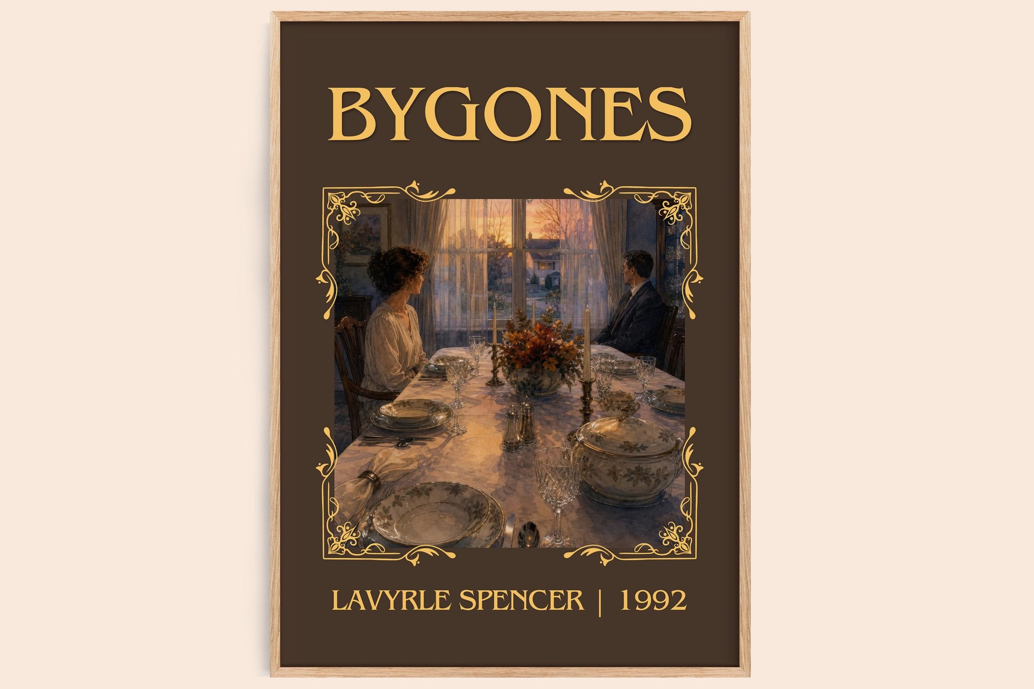Bygones Classic Book Art Print by LaVyrle Spencer