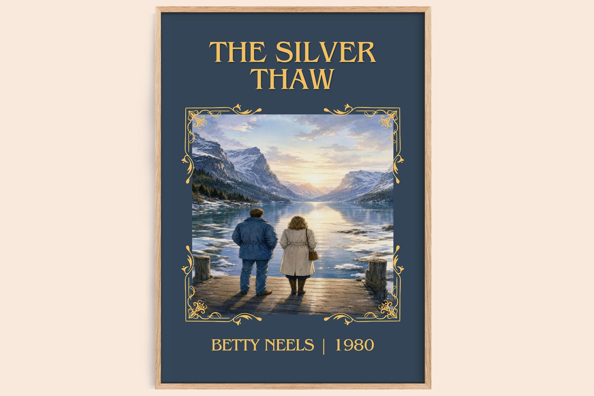 The Silver Thaw Classic Book Art Print by Betty Neels