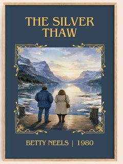 The Silver Thaw Classic Book Art Print by Betty Neels – book poster