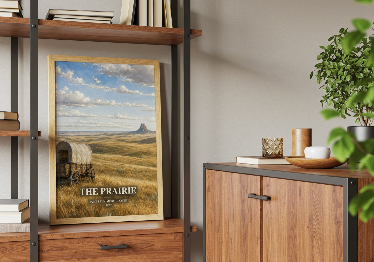The Prairie book watercolour illustration paper finish options – matte satin gloss