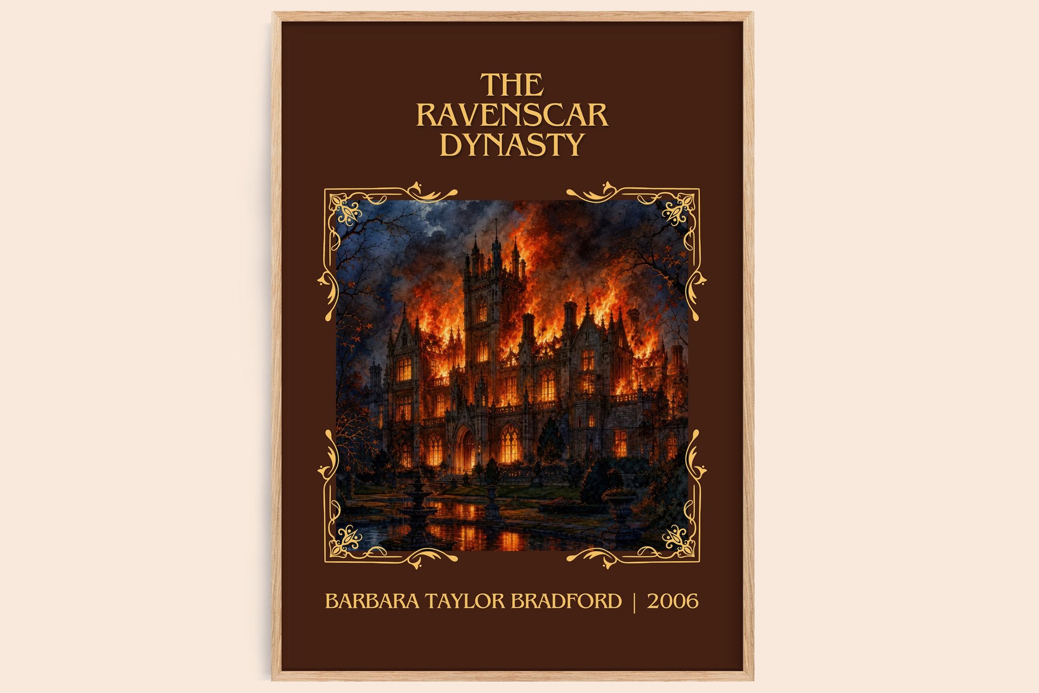 Ravenscar Dynasty Classic Book Art Print by Barbara Taylor Bradford