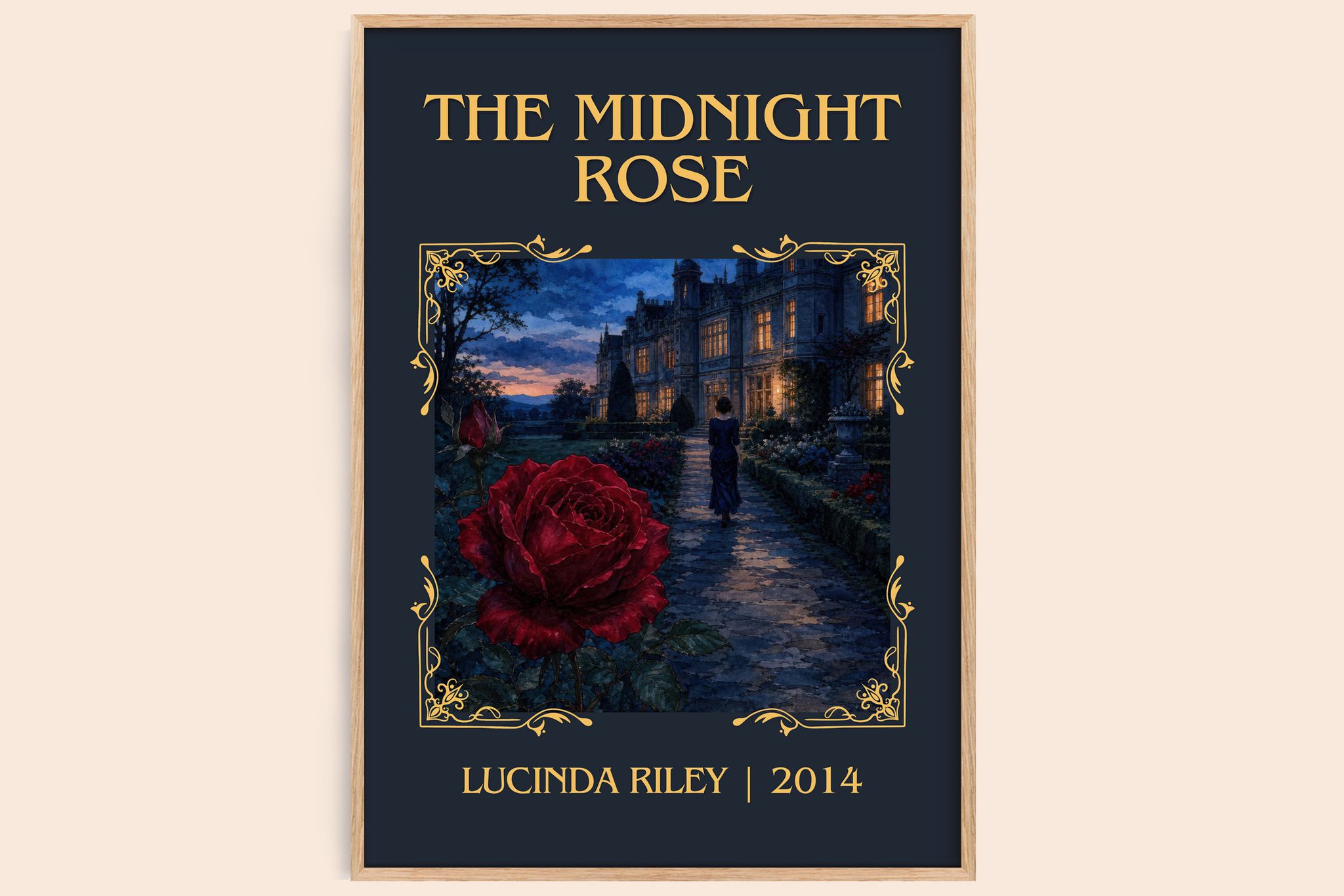 The Midnight Rose Classic Book Art Print by Lucinda Riley