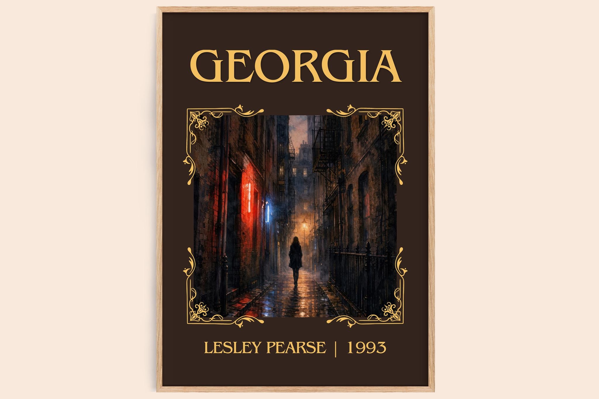 Georgia Classic Book Art Print by Lesley Pearse