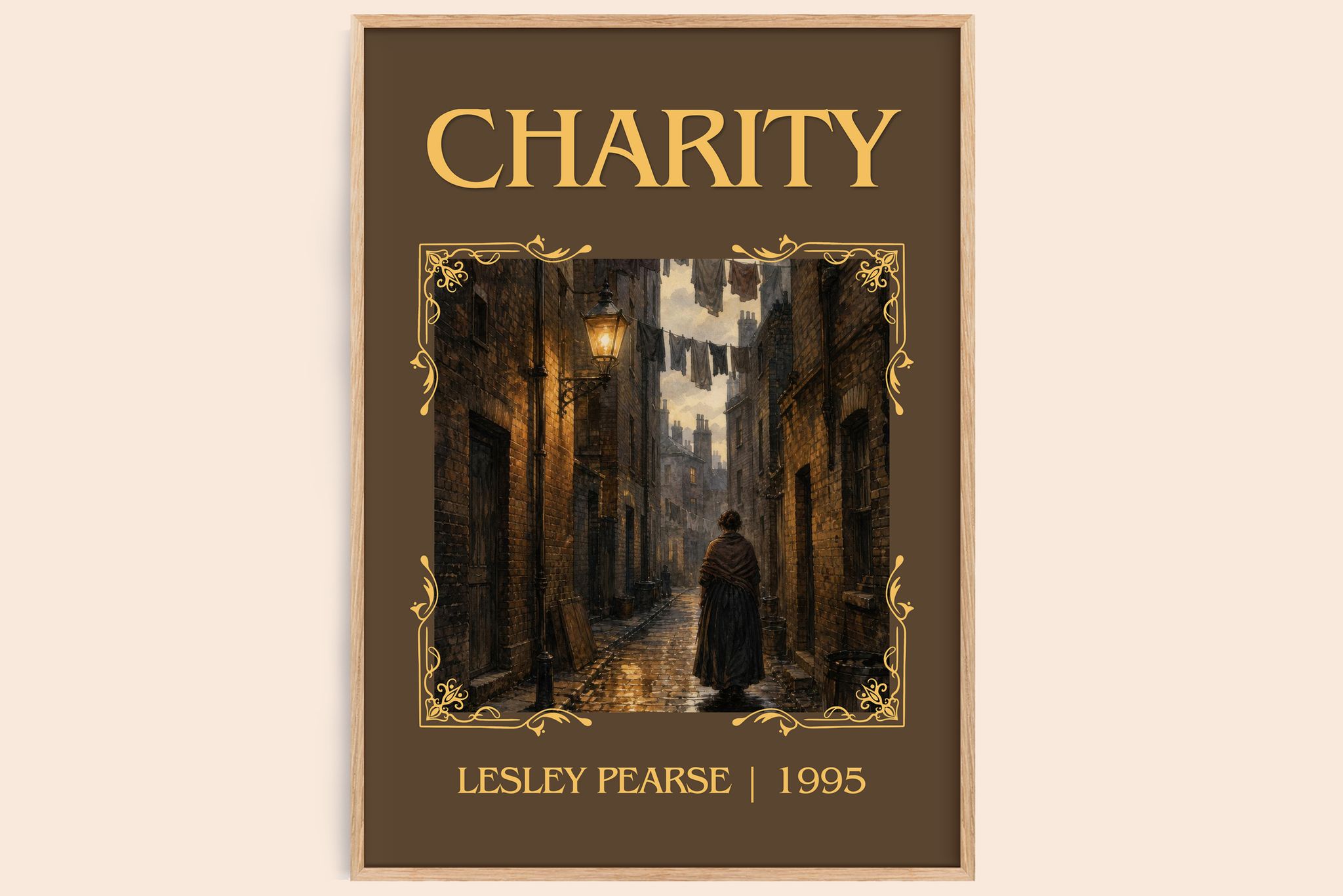 Charity Classic Book Art Print by Lesley Pearse