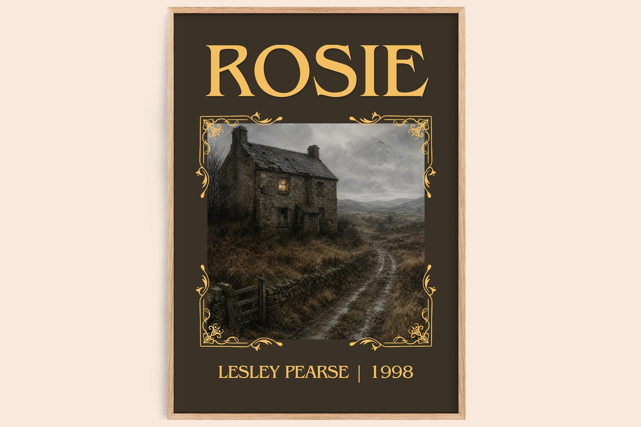 Rosie Classic Book Art Print by Lesley Pearse